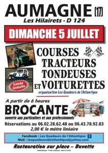Affiche 17 - Aumagne - Quadeurs Atlantique