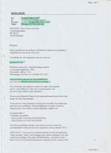 OVH Alerte Piratage 14 12 2012